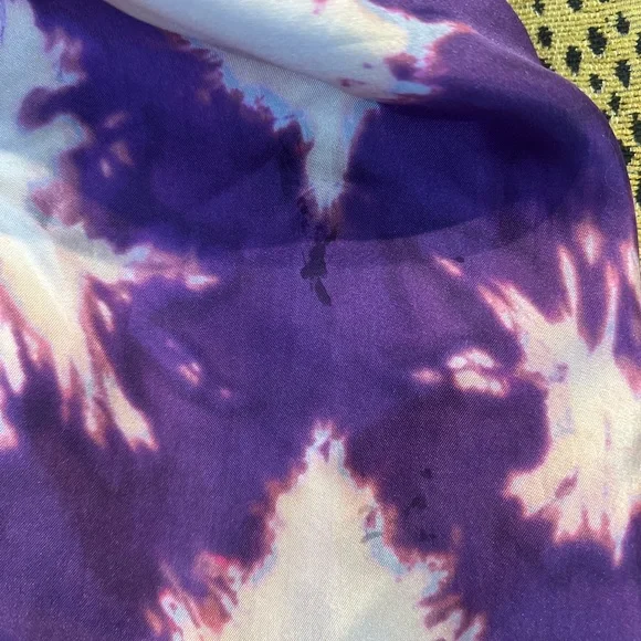 Ulla Johnson Tie-Dye Ruffle Sleeve Top - Picture 9 of 11